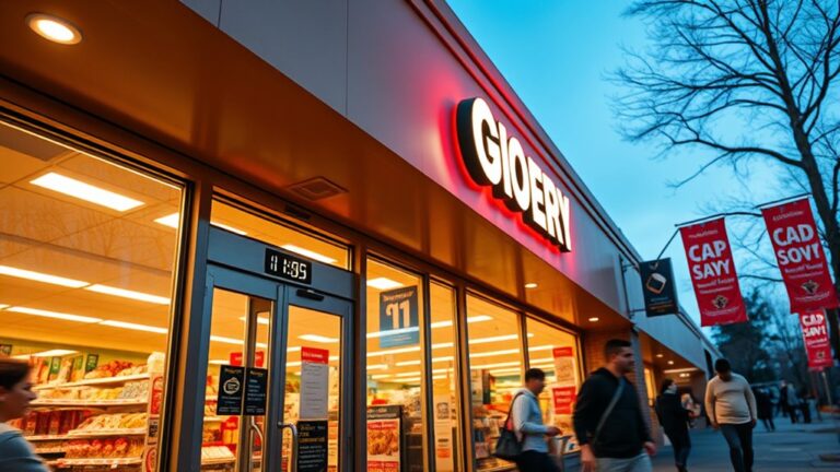 check grocery hours online