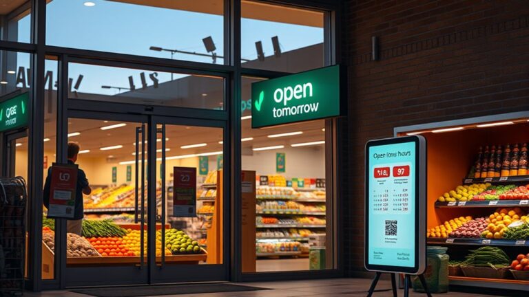 check grocery store hours