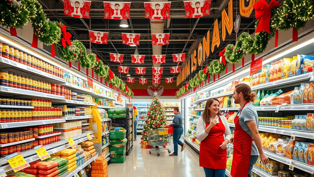 christmas grocery store hours