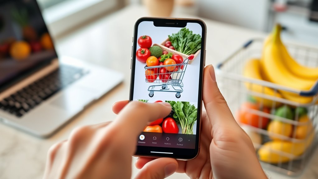 convenient online grocery shopping
