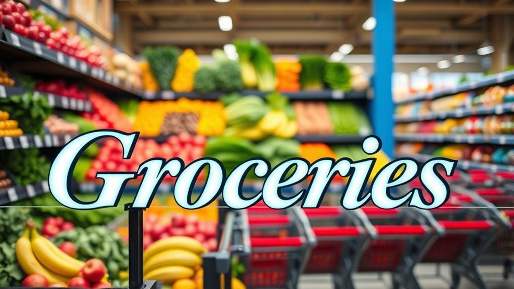 correct spelling groceries