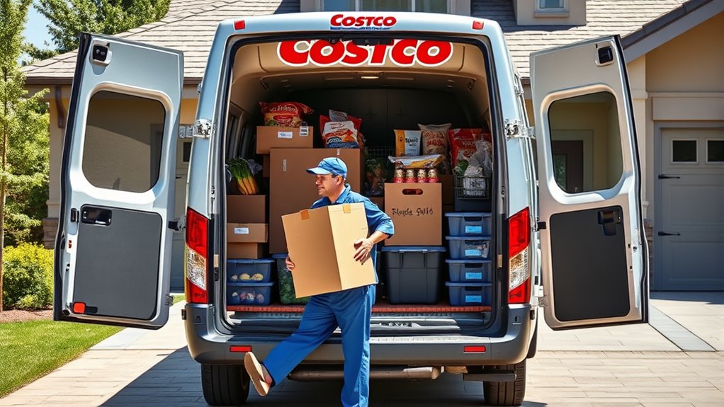 costco grocery delivery options