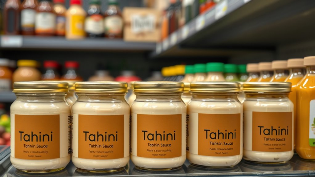 creamy nutritious sesame condiment