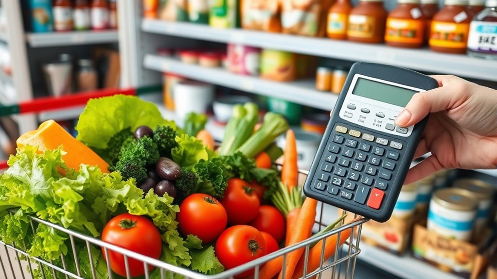 establish grocery budget limits