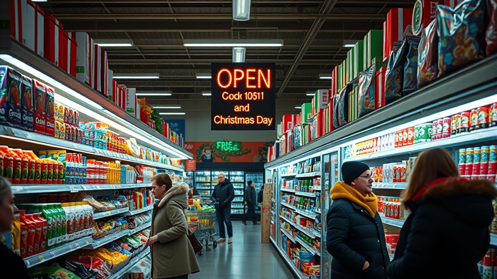 find christmas open stores