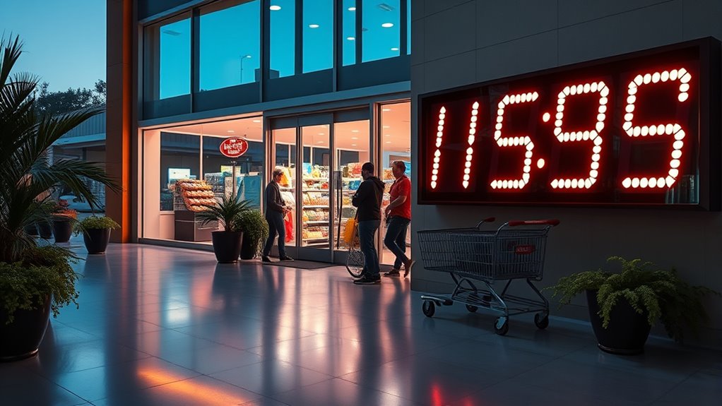find grocery store hours