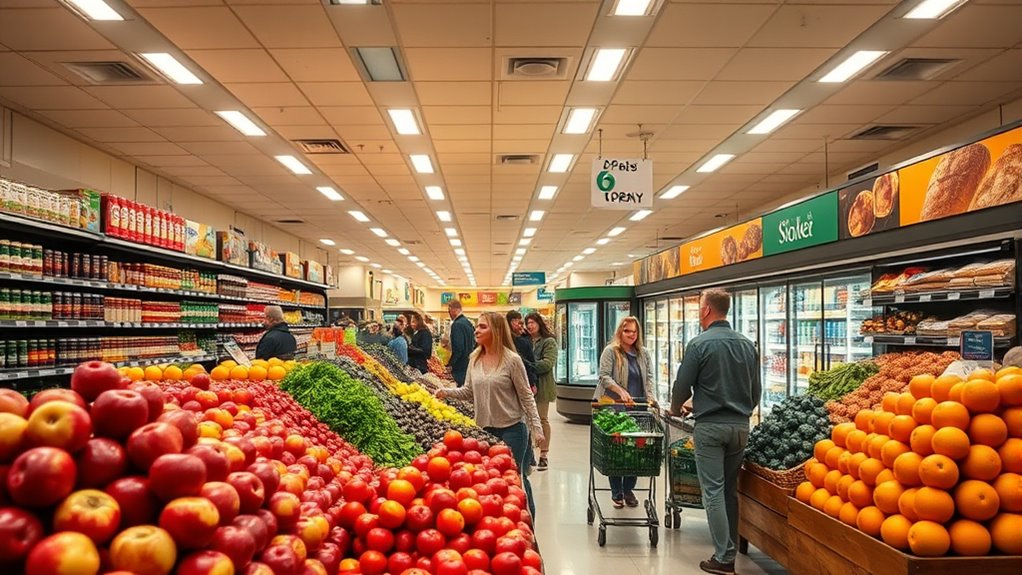 find nearby grocery hours
