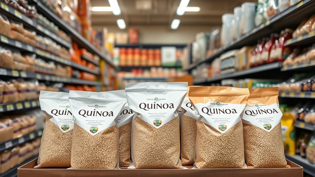 finding quinoa in stores