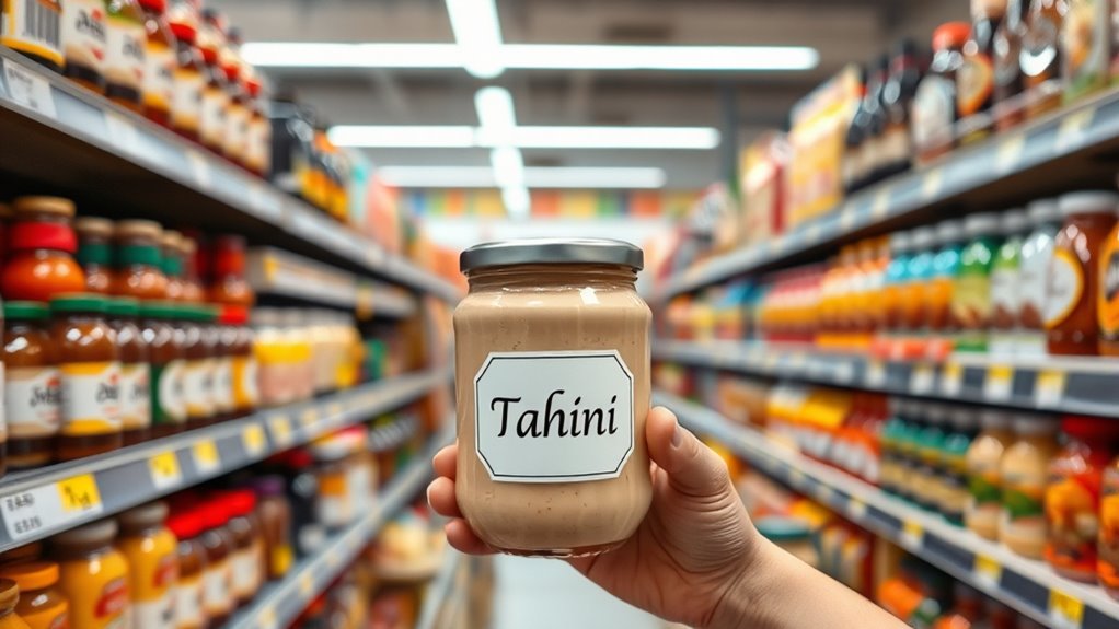 finding tahini in stores