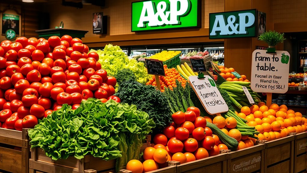 fresh local seasonal produce