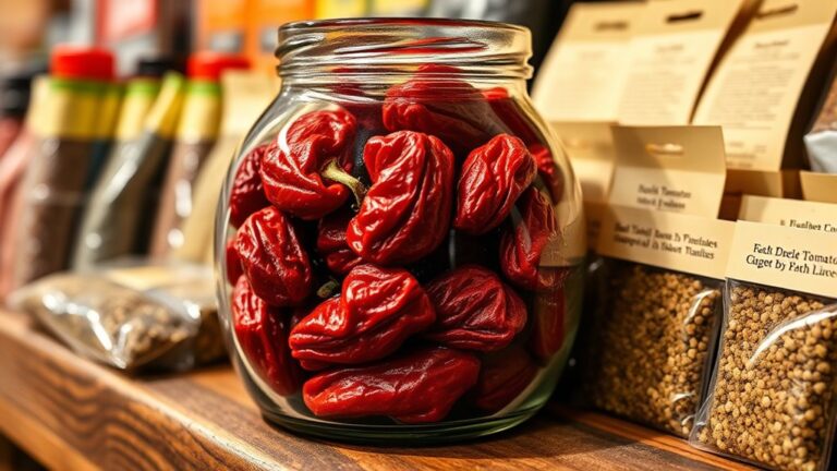 grocery aisle sun dried tomatoes