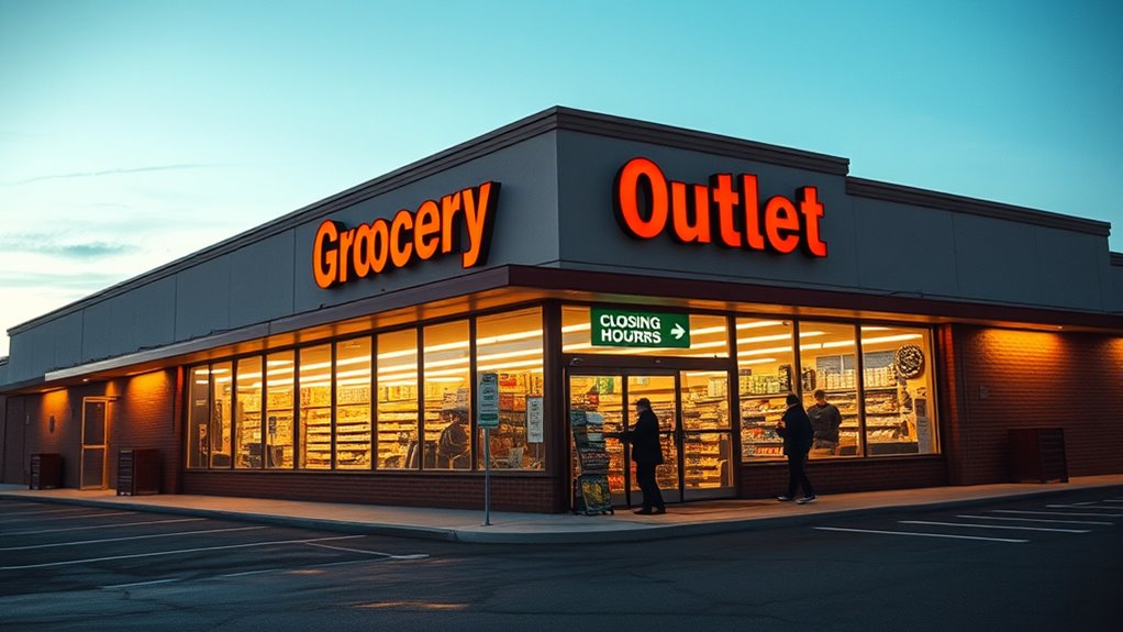 grocery outlet closing times