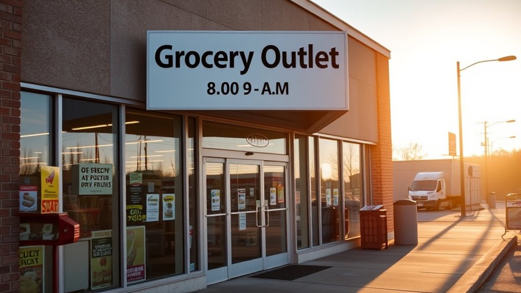 grocery outlet opening hours