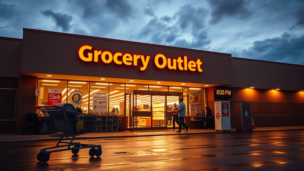 grocery outlet standard closing hours