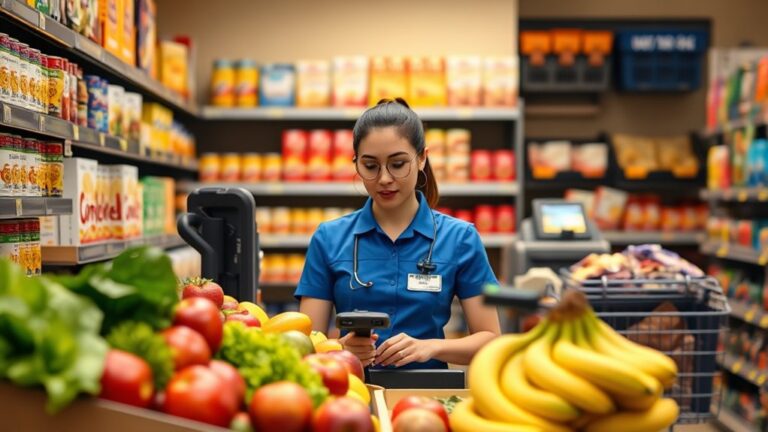 grocery store customer assistant