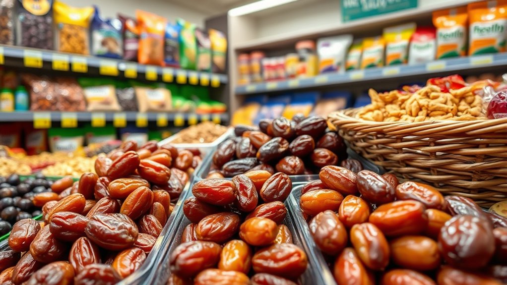 grocery store dried fruit aisle