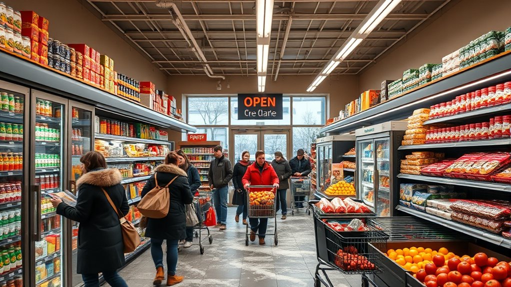 grocery store holiday hours