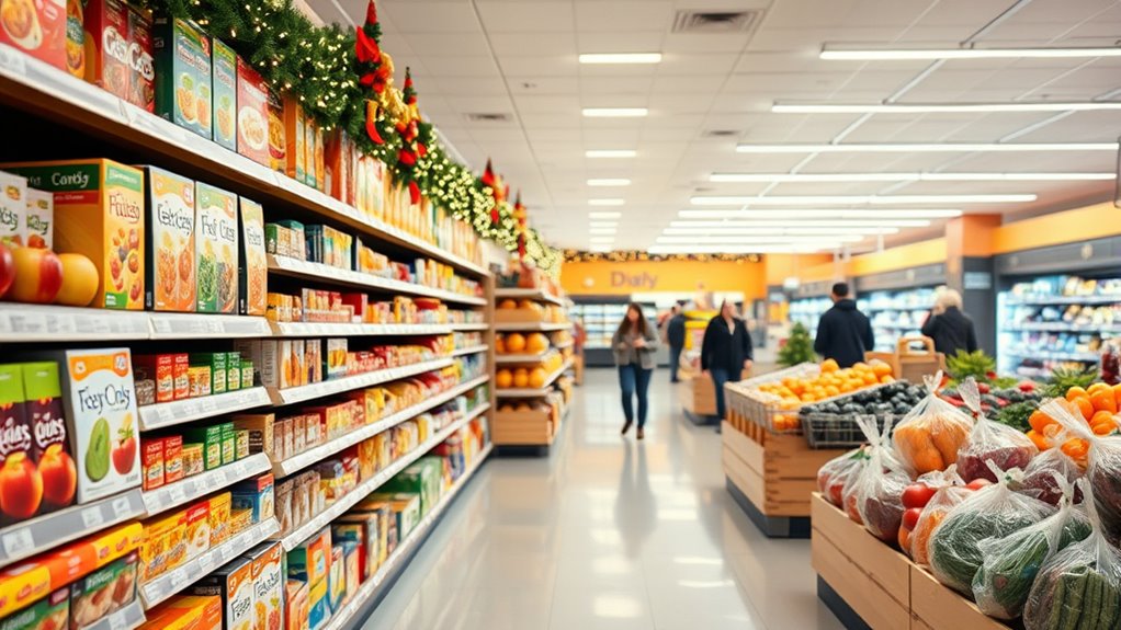 grocery store hours christmas day