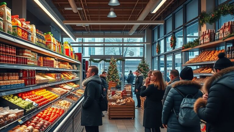 grocery stores open christmas