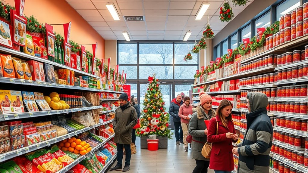 grocery stores open christmas
