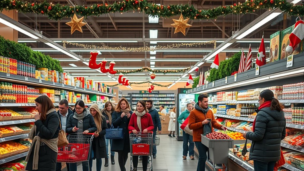 grocery stores open christmas