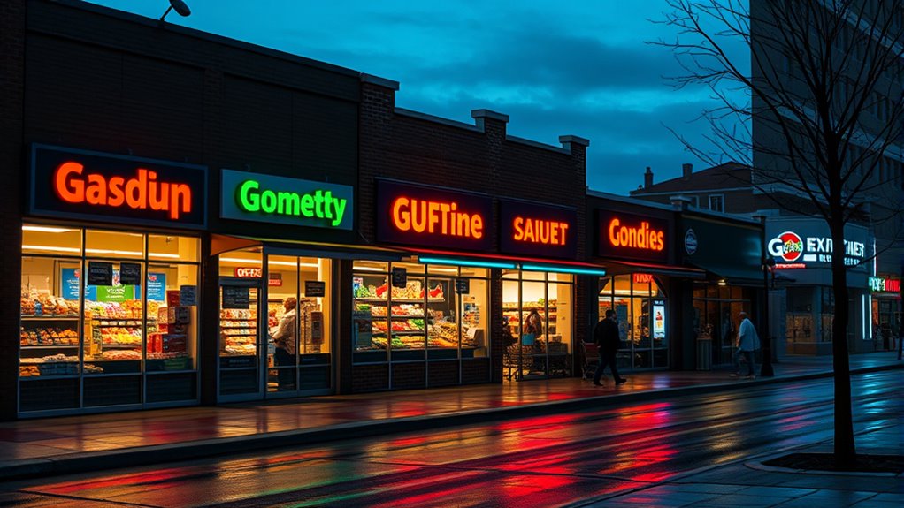 grocery stores open nearby