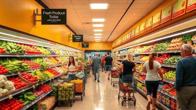local grocery stores open