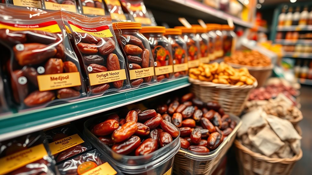 locate dates in grocery