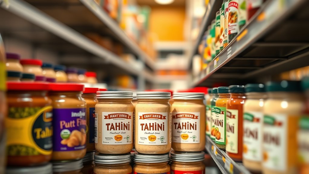 locating tahini in stores