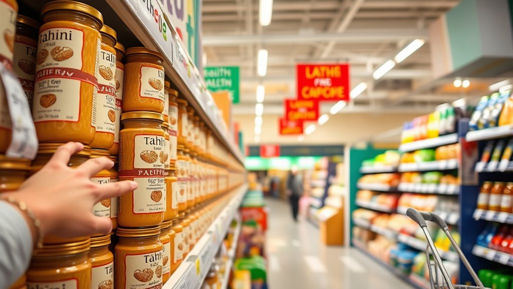 locating tahini in stores