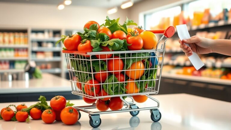 monthly grocery cost impact
