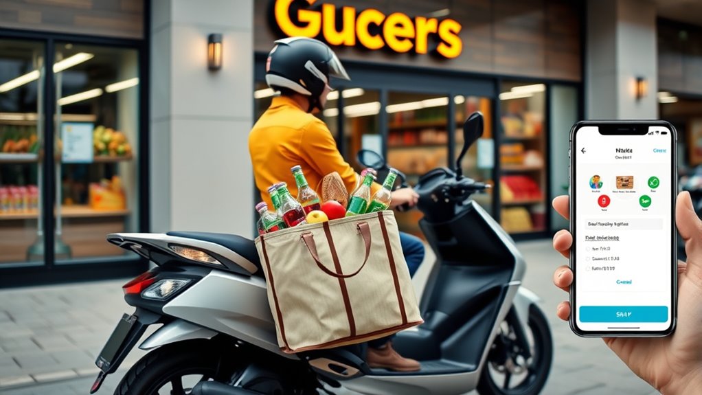 online order tracked delivery