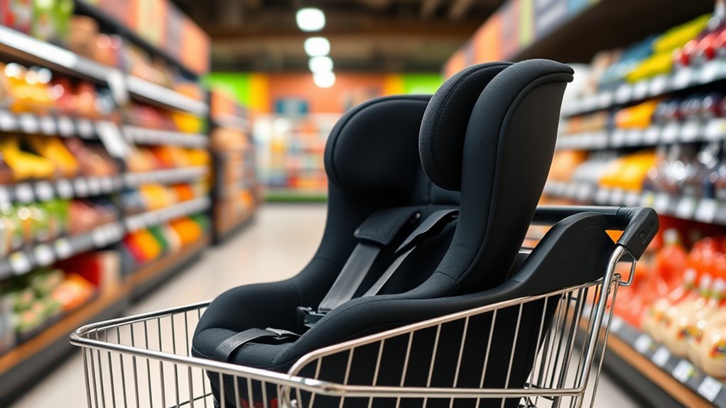 securely attach car seat