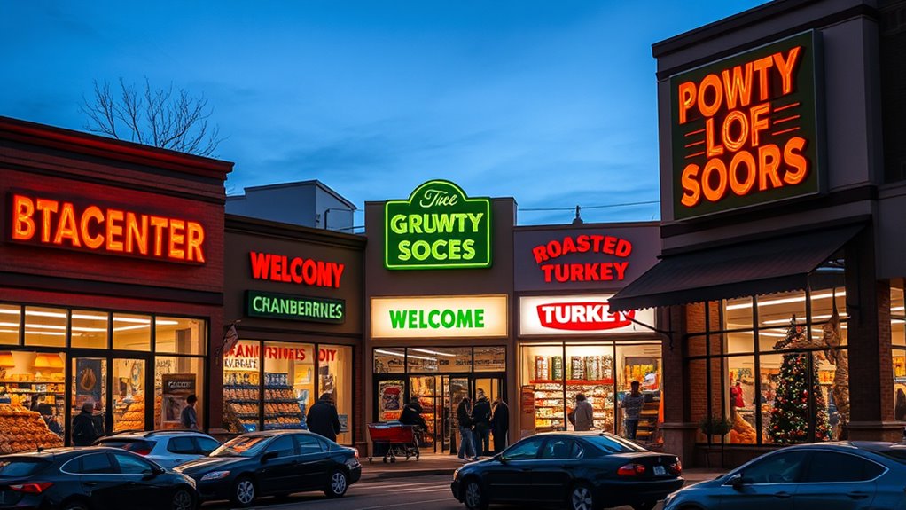 thanksgiving grocery store hours