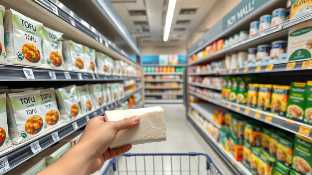 tofu location in grocery