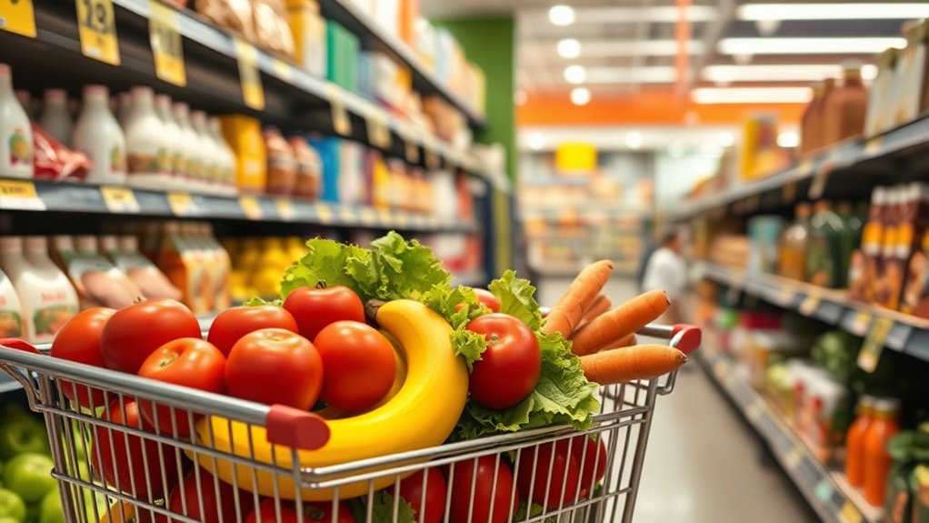 typical grocery item prices