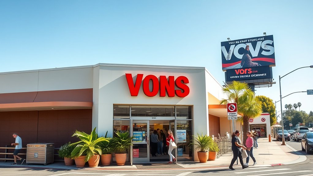 vons community focused grocery chain