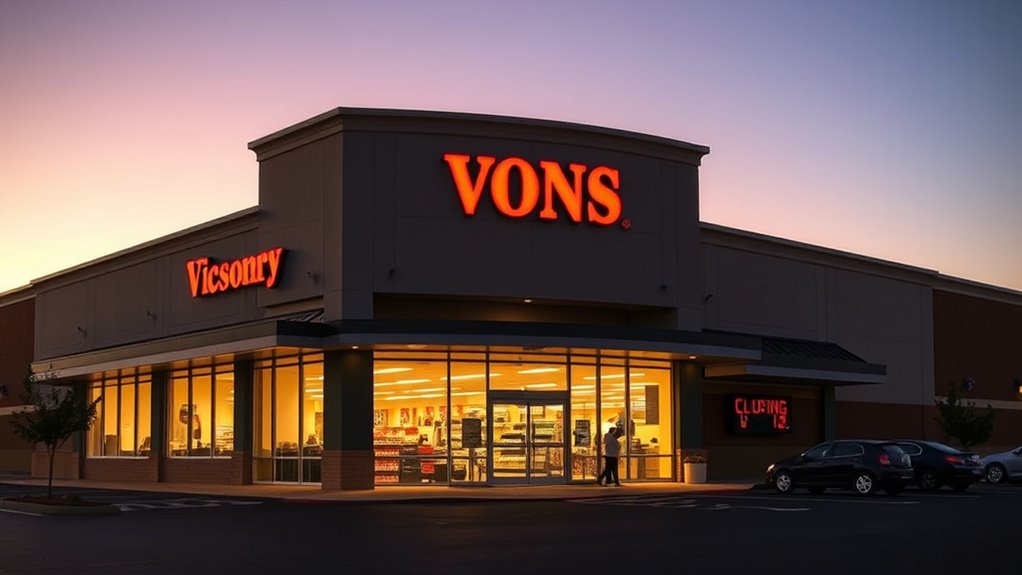 vons simi valley closing time